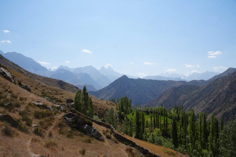 Les montagnes Fanns au Tadjikistan